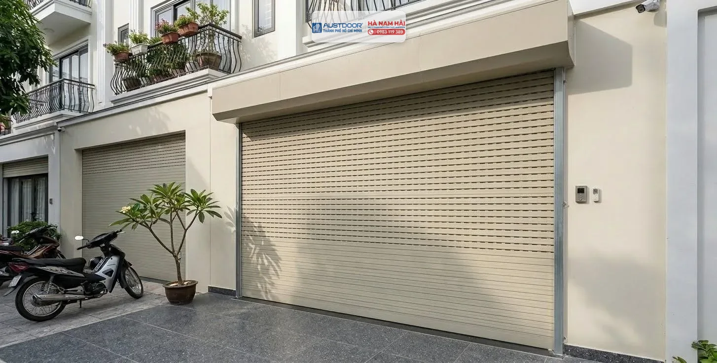 Lắp đặt cửa cuốn trọn gói cho nhà ở