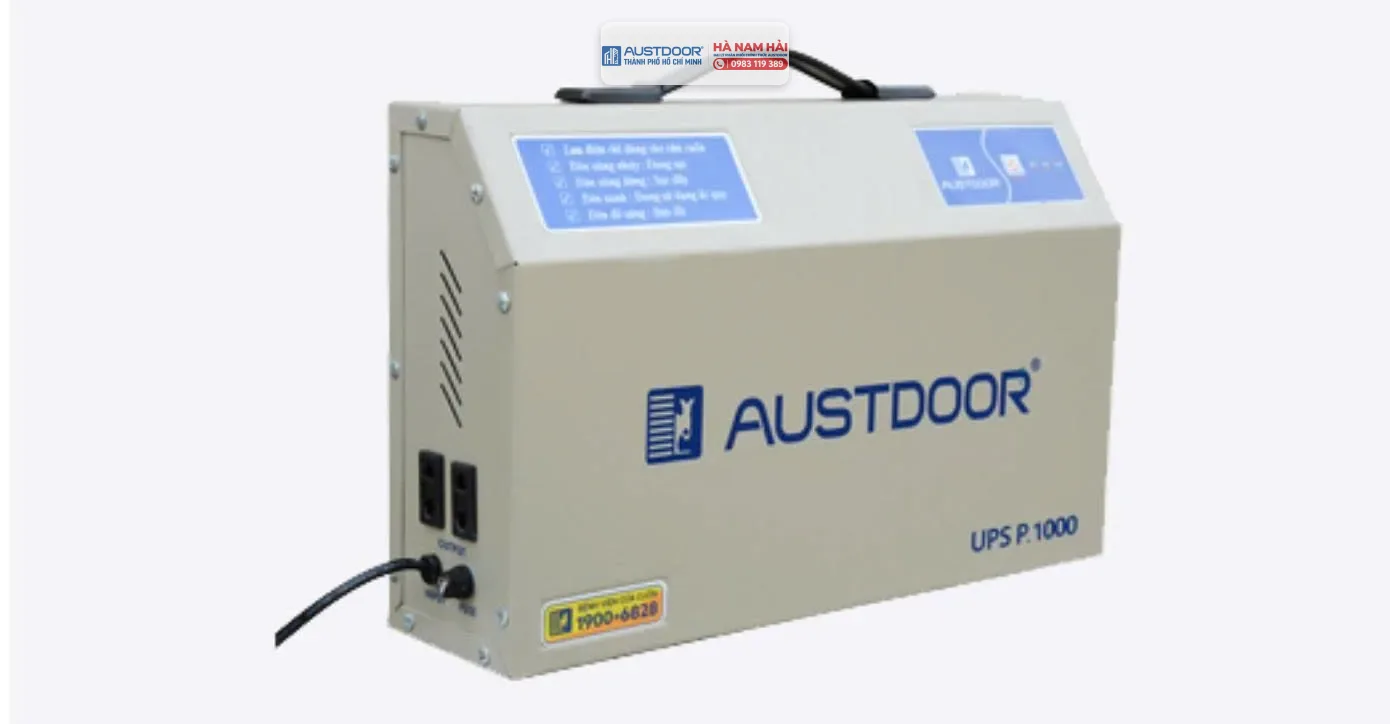 BỘ LƯU ĐIỆN UPS CỬA CUỐN AUSTDOOR